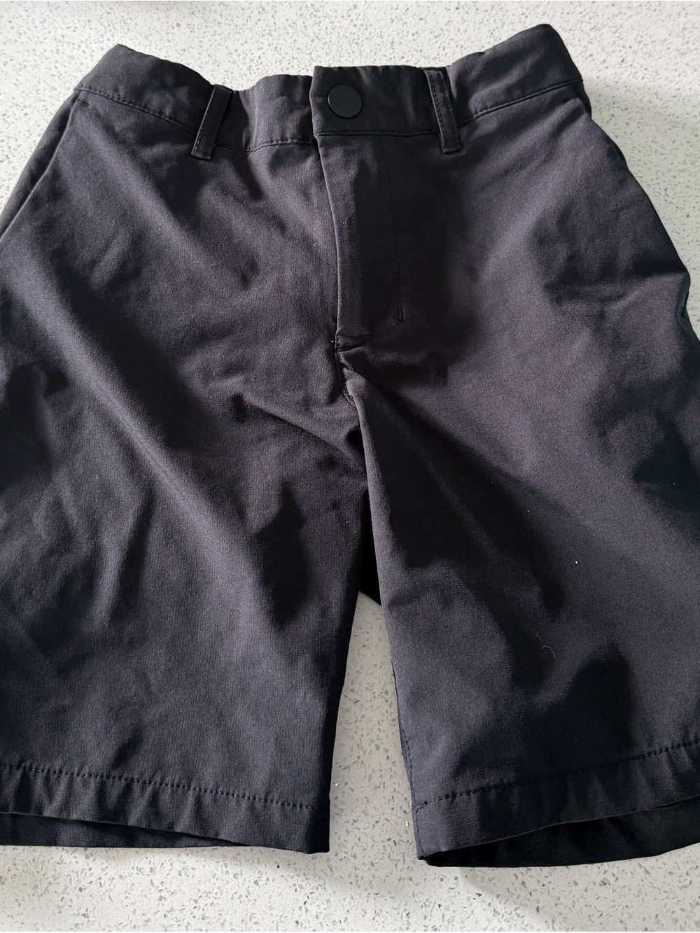 Boys Black Casual Shorts
